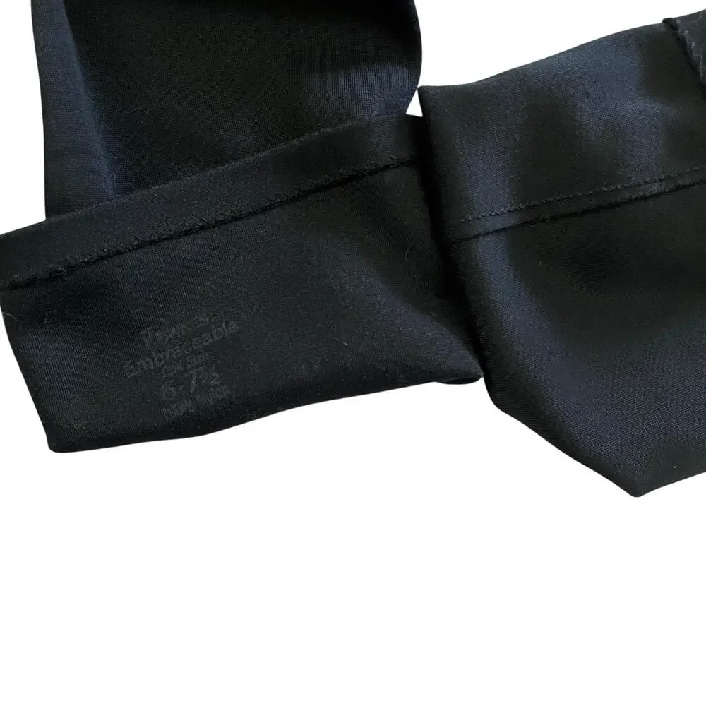 Vintage Fownes Embraceable Black Elbow-Length Long Formal Gloves 19
